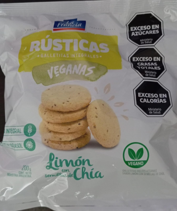 Masitas Veganas Limon con Chia