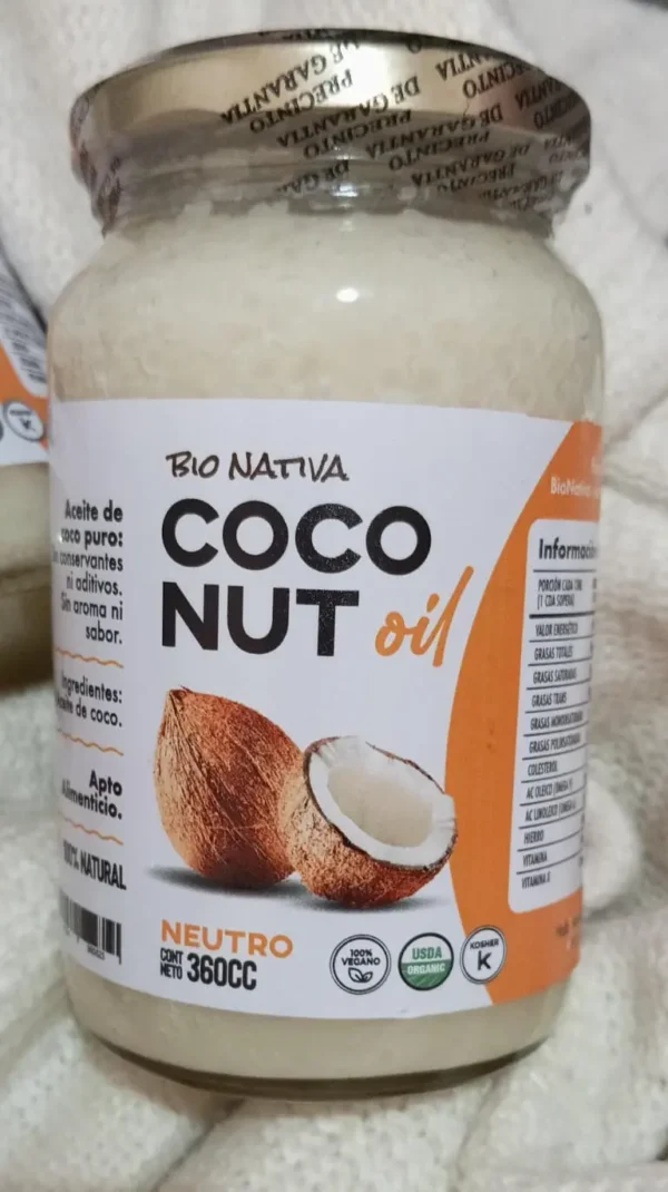 Aceite de Coco Neutro Entrenuts x 200