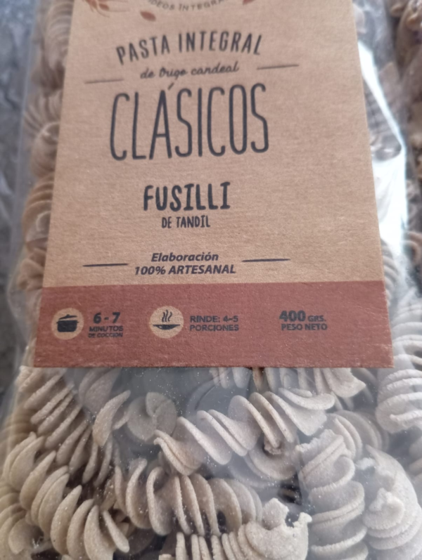 Fideos Doña Dominga Integrales Agroecologicos Clasico Fusilli