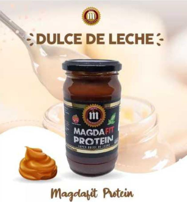 Dulce de leche sin azucar Magda Fit Protein  Doña magdalena x 400grs